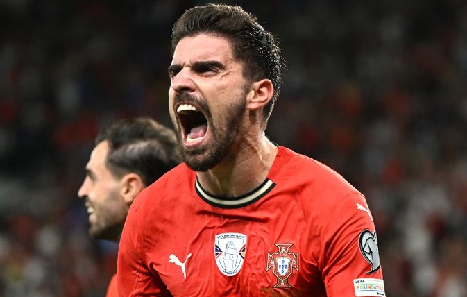 Gol Menit Akhir, Bawa Portugal Tundukkan Irlandia